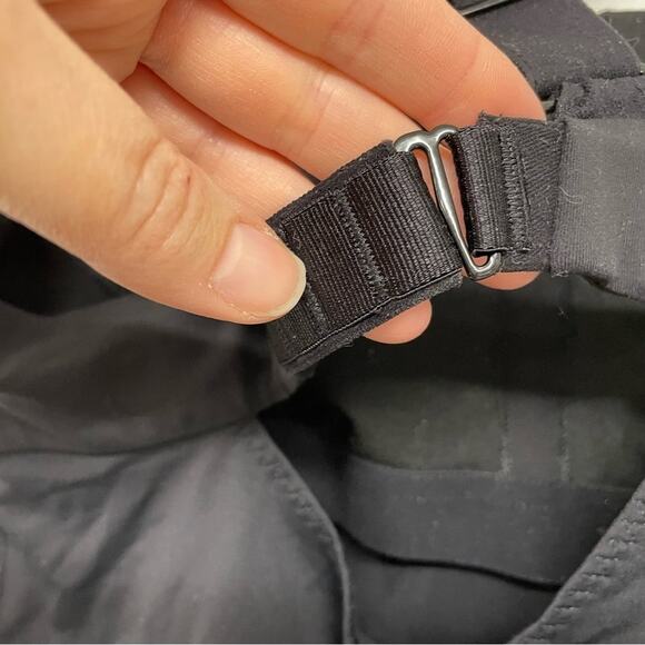 Lululemon Black Criss Cross Back Tank Top Womens 8 Athletic Gorpcore Gym - Picture 5 of 8